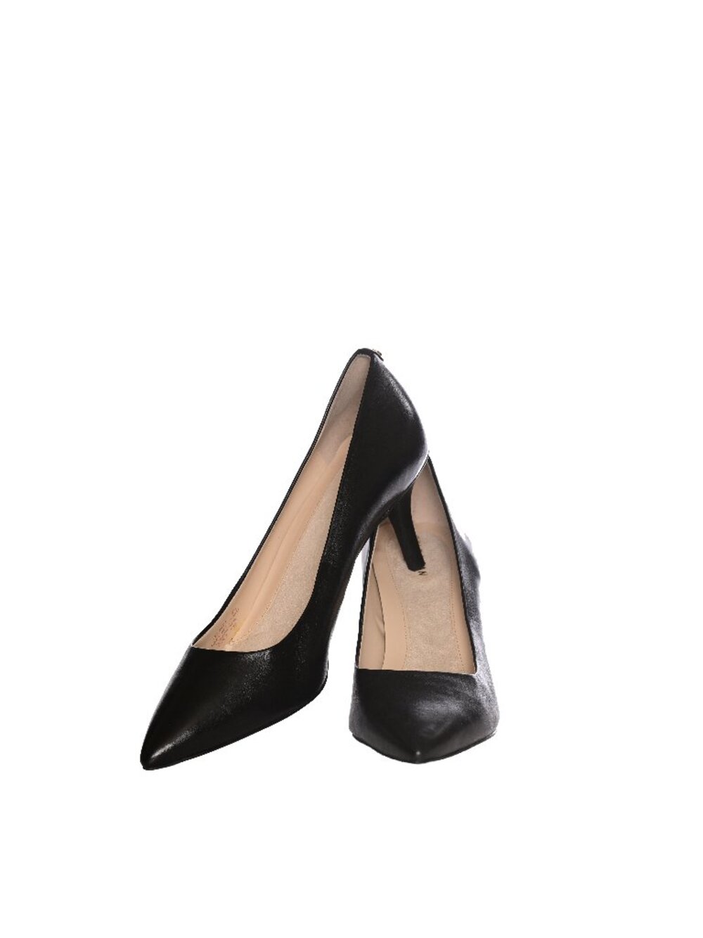 COLE HAAN Black Leather Pointed Toe Stiletto Heels Women’s 8~ Classic & Chic - Picture 9 of 11